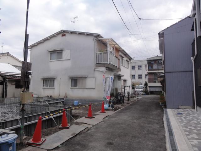 Local photos, including front road. Currently under construction