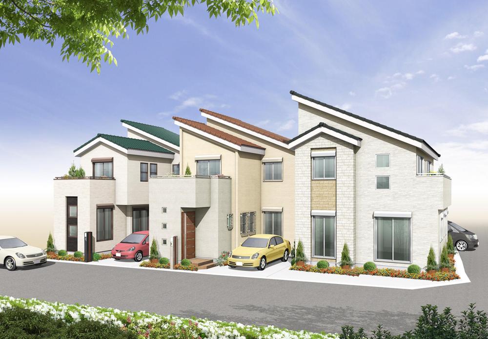 Building plan example (Perth ・ appearance). Building plan example (C No. land) Building Price 15,225,000 yen, Building area 95.45 sq m