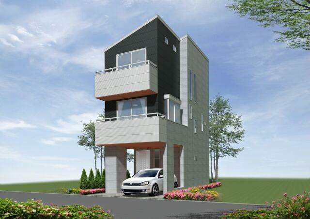 Building plan example (Perth ・ appearance). Image is a Perth. 