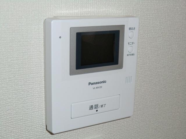 Security equipment. Local photos (color monitor intercom)