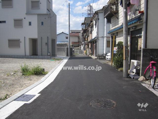 Local photos, including front road. North front road (from the east)