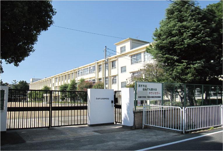 Junior high school. Muko 1400m until junior high school