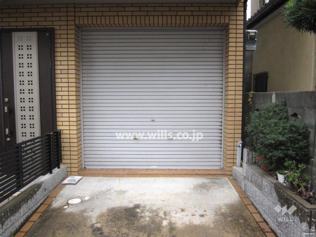 Parking lot. Parking spaces the property