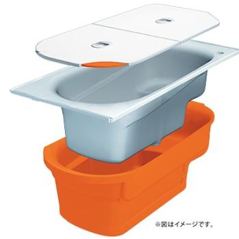 Other Equipment. Covering around the tub with a heat insulating material, Hot water difficult to cool the "thermos bathtub". Even after four hours, A decrease in temperature is about 2.5 ℃ within. Even when the return home has become slow, Relax immediately in a warm hot water.