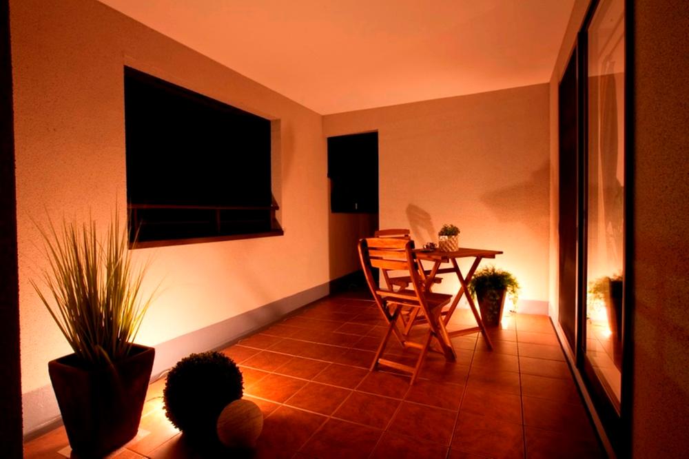 Balcony. Large balcony