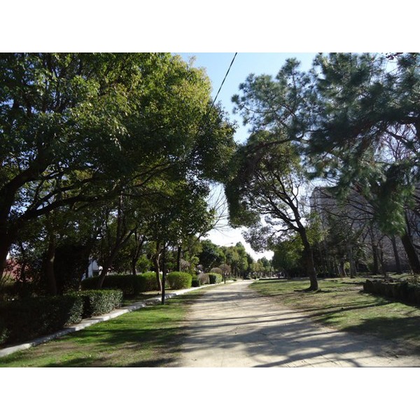 park. Higashimachi 438m to green space (park)