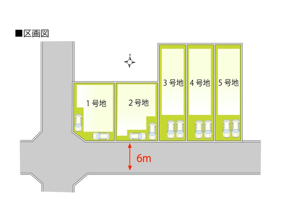 The entire compartment Figure.  ■ Zenteiminami orientation in sunny! 