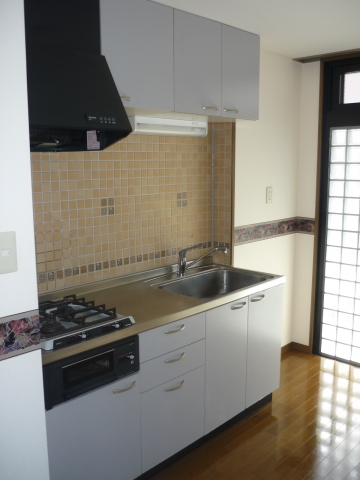 Kitchen. Two-burner stove