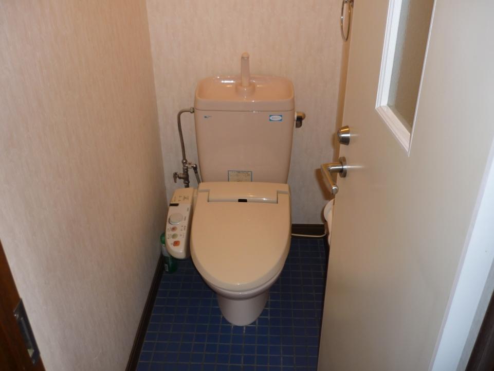 Toilet. Warm water washing toilet seat