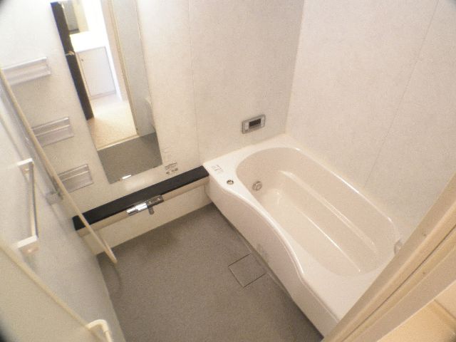 Bath. Clean bathroom with add cooking function