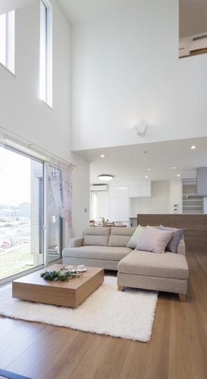 Deliver generous top write to living, Big blow-full of sense of openness. Also to be had on the second floor can feel the sign downstairs of family, Fukinuki charm of the plan (model house)