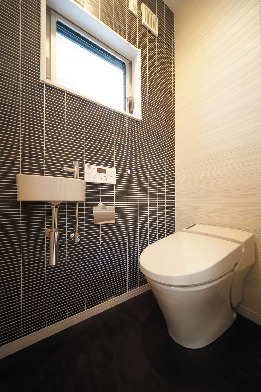 Building plan example (introspection photo). Our construction cases toilet