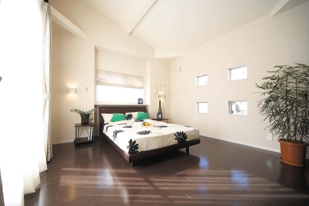 Building plan example (introspection photo). Our construction cases Master bedroom