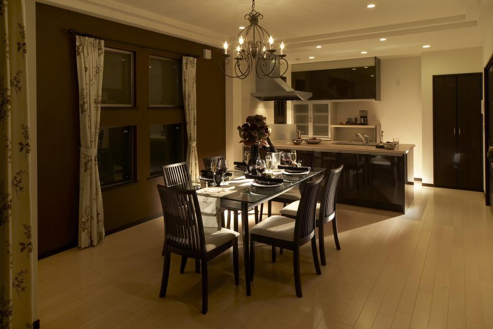 Building plan example (introspection photo). Luxurious living (our example of construction)