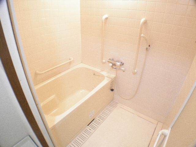 Bath. Clean bathroom with add cooking function