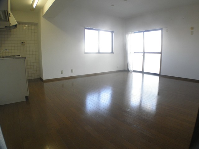 Living and room. Paste flooring except Japanese-style