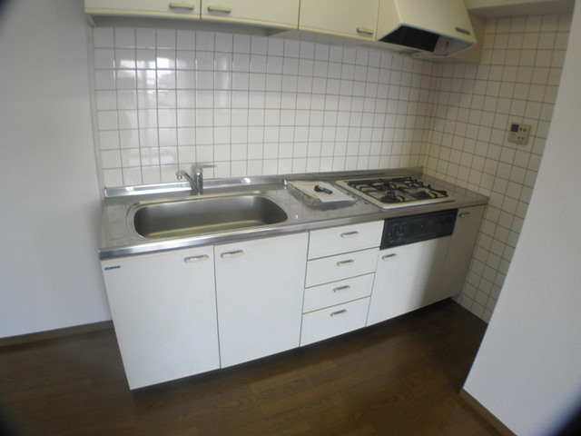 Kitchen. Dishes comfortable system Kitchen