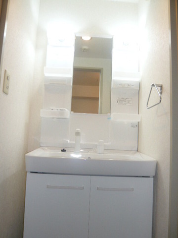 Washroom. Replacement washbasin new