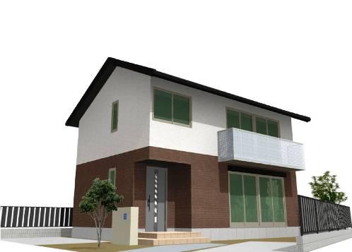 Building plan example (Perth ・ appearance). ■ Residential land with building conditions No. 9 areas Reference Plan ■ Appearance Perth