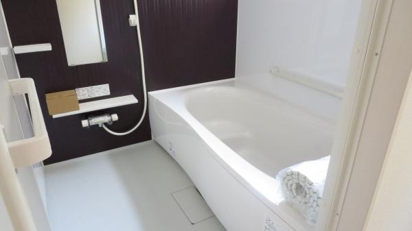 Bathroom. It has been widened to a new unit bus 1 pyeong type