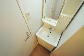 Washroom. Independence is a wash basin.