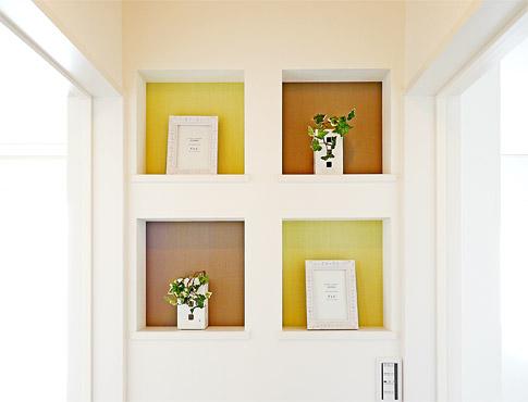 Other introspection.  [No. 18 place ・ Model house]  Stylish niche! I will every day becomes more fun if the place the healing items that decorate the inside of your out
