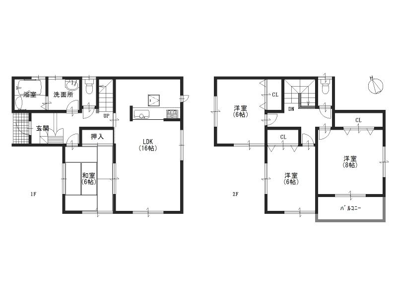 Floor plan. (4 Building), Price 19,400,000 yen, 4LDK, Land area 129.87 sq m , Building area 102.67 sq m