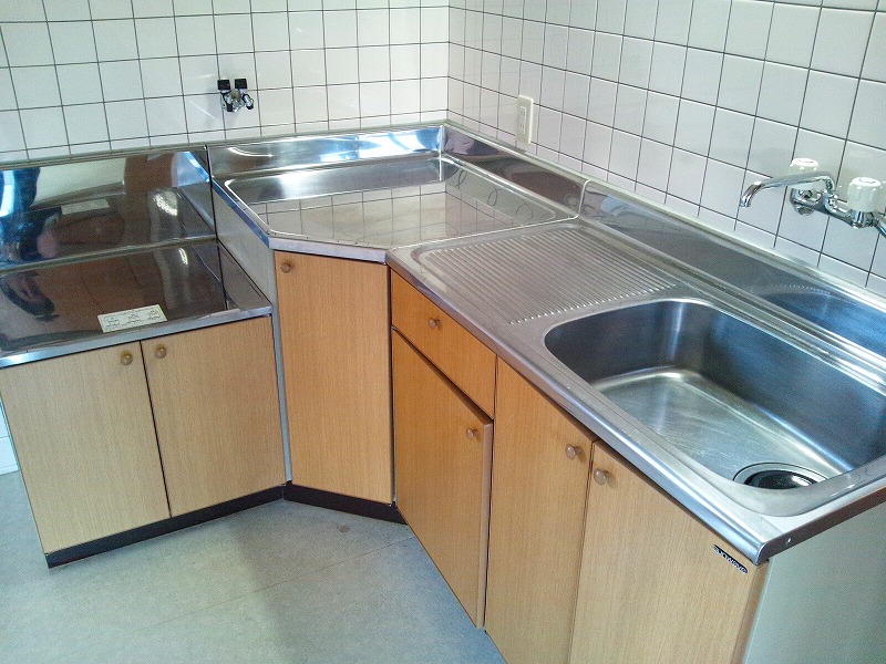 Kitchen. L-shaped kitchen
