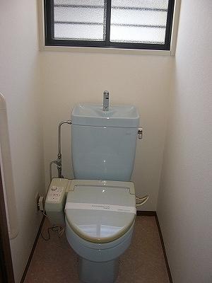 Toilet. Indoor shooting