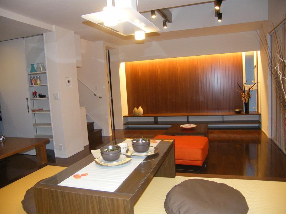 Model house photo. Model house