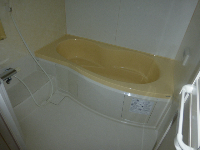 Bath. It is safe in the TV monitor with intercom