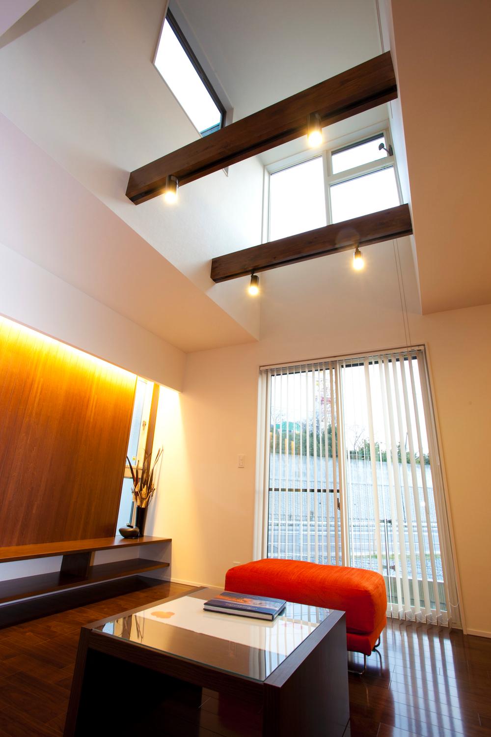 Model house photo. Even the light spilling from the atrium was thinking you wrap the living future of the day. 