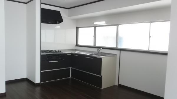 Kitchen. New L-shaped kitchen Fun every day of cooking