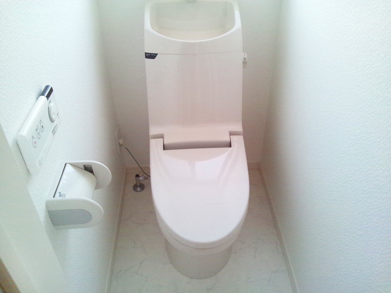 Toilet. With Washlet