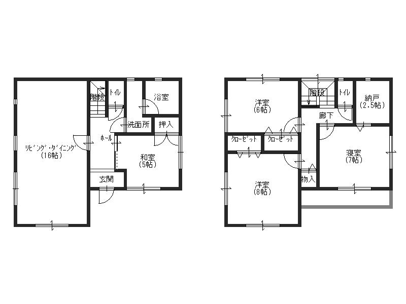 Floor plan. 17.8 million yen, 4LDK, Land area 122.16 sq m , Building area 100.03 sq m