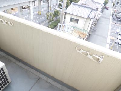 Balcony. Bright veranda.