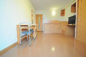 Living and room. This functional studio