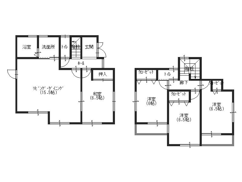 Floor plan. 16.8 million yen, 4LDK, Land area 145.39 sq m , Building area 94.77 sq m