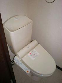 Toilet. With Washlet