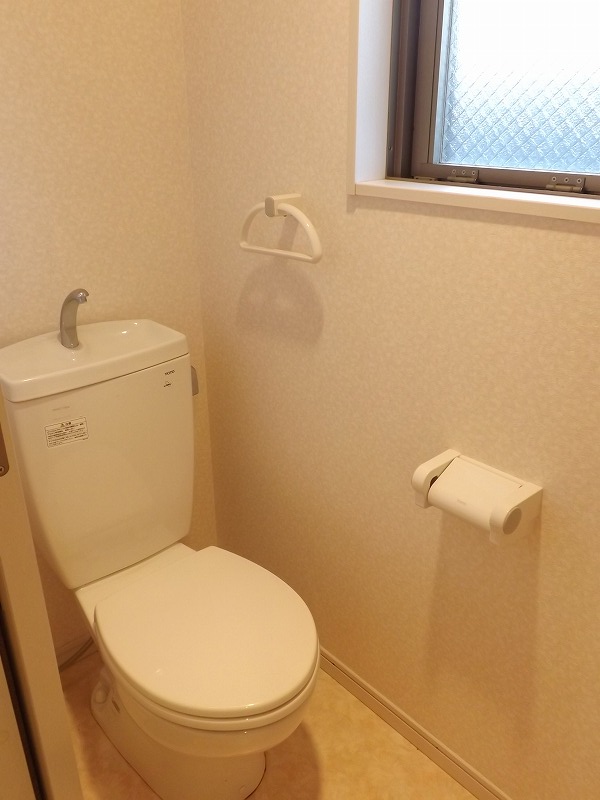 Toilet. I am happy with a window in the toilet