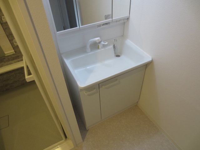 Washroom. Washbasin replacement already