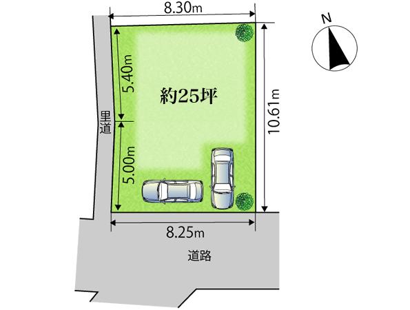 Compartment figure. 32,800,000 yen, 4LDK, Land area 85.32 sq m , Building area 110.03 sq m