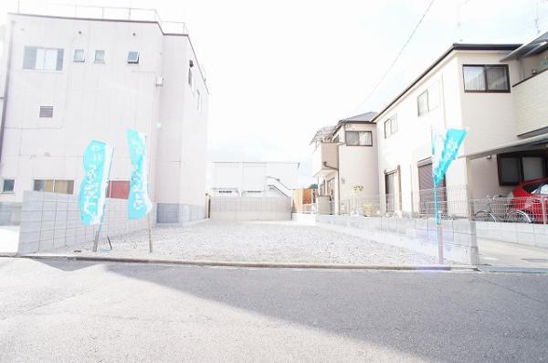 Local land photo. Parking 3 units can be, It is with a land basis 38.98 square meters. Because the land with building conditions, You can change the floor plan. 