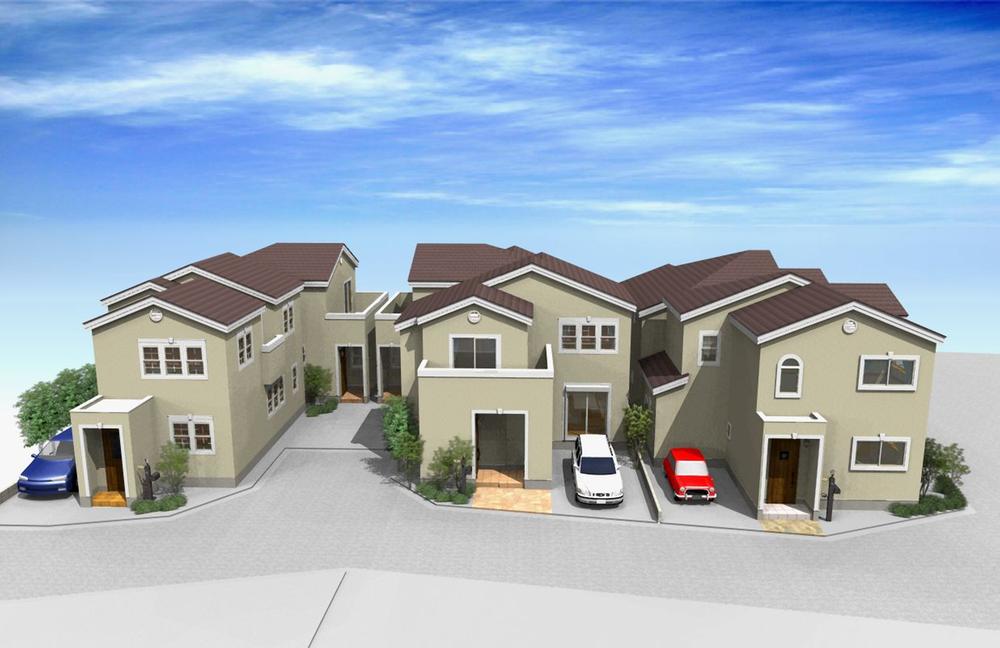 Rendering (appearance). Cityscape image