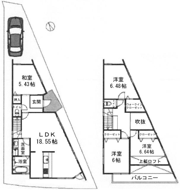 Floor plan. 36,800,000 yen, 4LDK, Land area 115.97 sq m , Building area 98.53 sq m