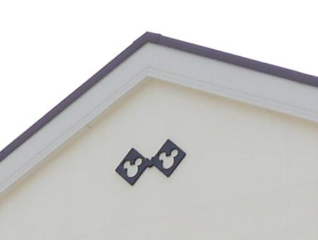 Model house photo. Mickey wife decoration