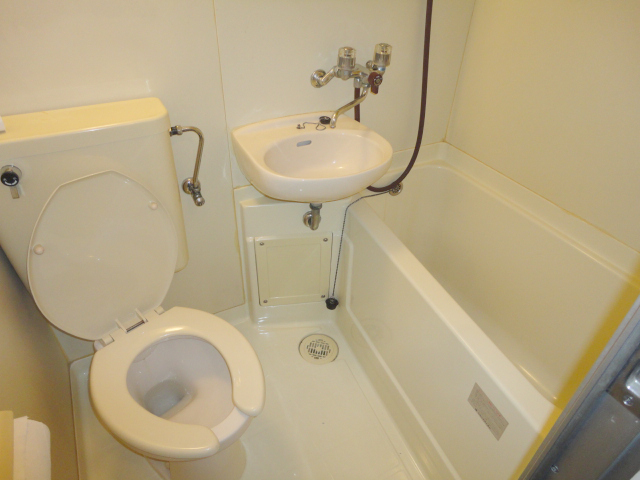 Bath. Shower bath & toilet!