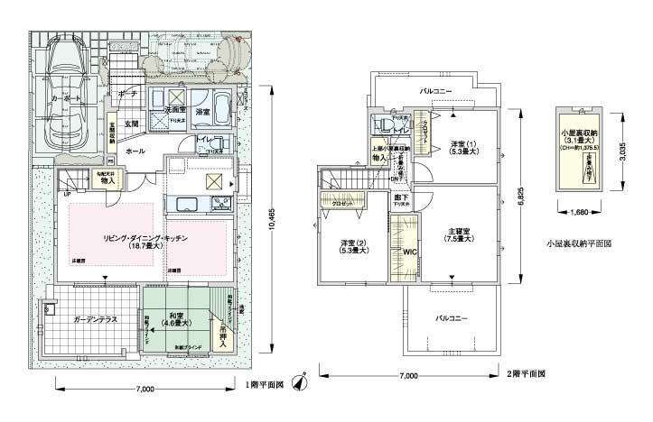 Floor plan. Japan's first! 