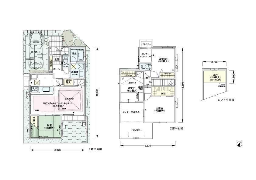 Floor plan. Japan's first! 