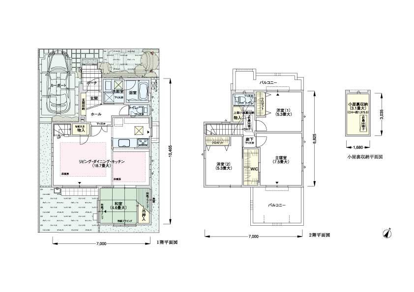 Floor plan. Japan's first! 